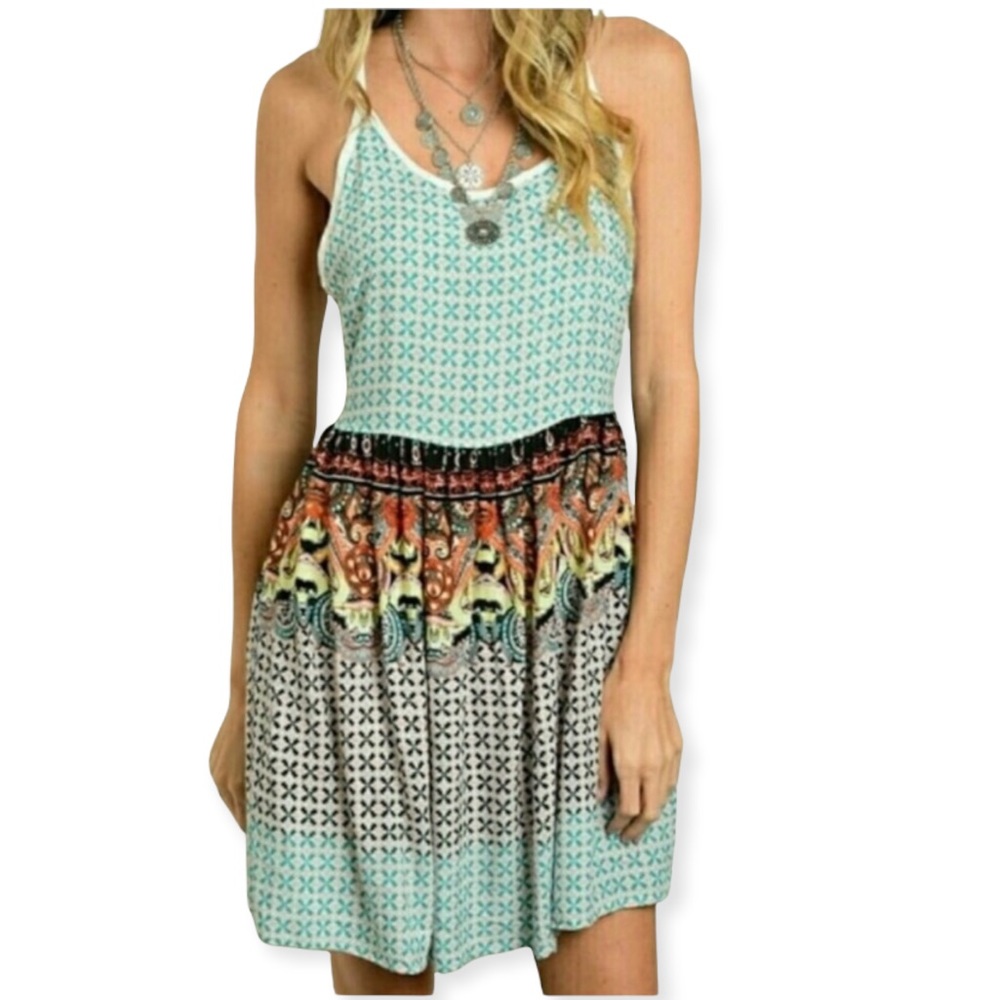 NWT Lightweight Cute Back Soft Cotton Dress - Picture 1 of 5